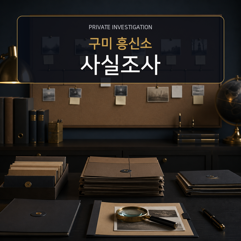 구미 사실관계 조사 전문 흥신소